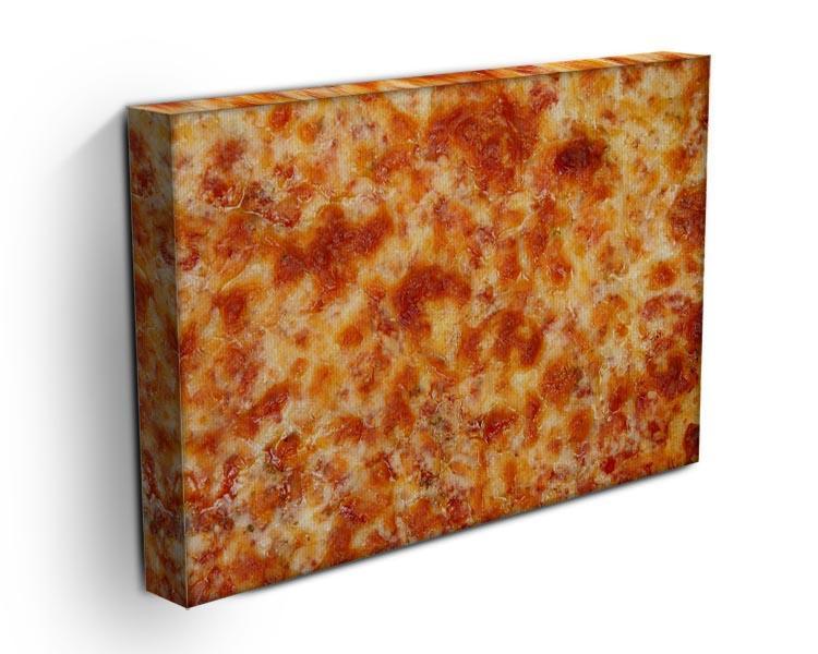 Close up of Cheese Bread Pizza Canvas Print or Poster - Canvas Art Rocks - 3