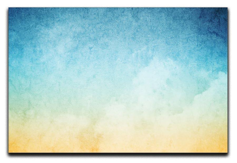 Cloudscape with grunge Canvas Print or Poster  - Canvas Art Rocks - 1
