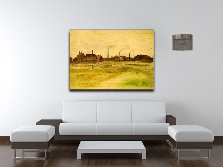 Coalmine in the Borinage by Van Gogh Canvas Print & Poster - Canvas Art Rocks - 4