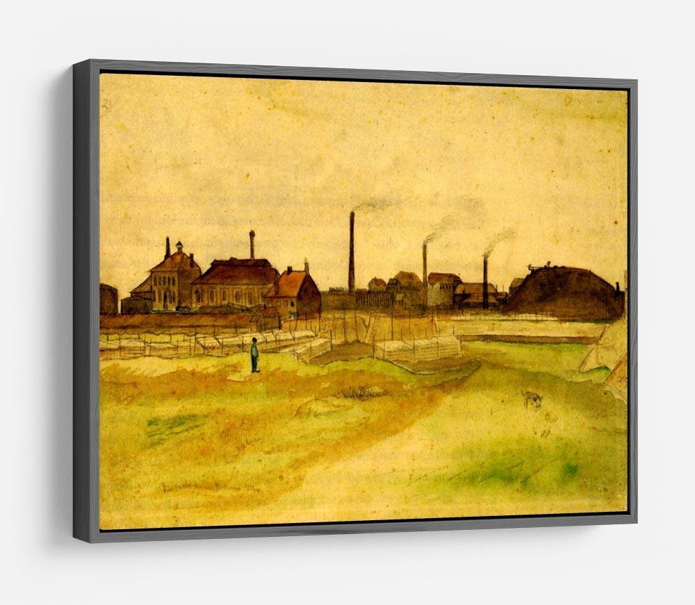 Coalmine in the Borinage by Van Gogh HD Metal Print