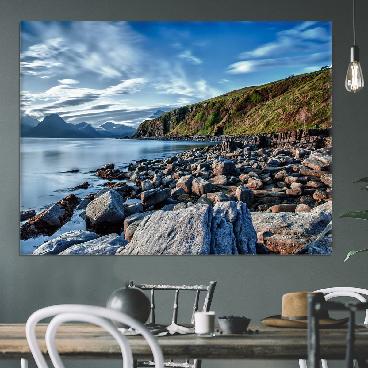 Coast Canvas Print or Poster