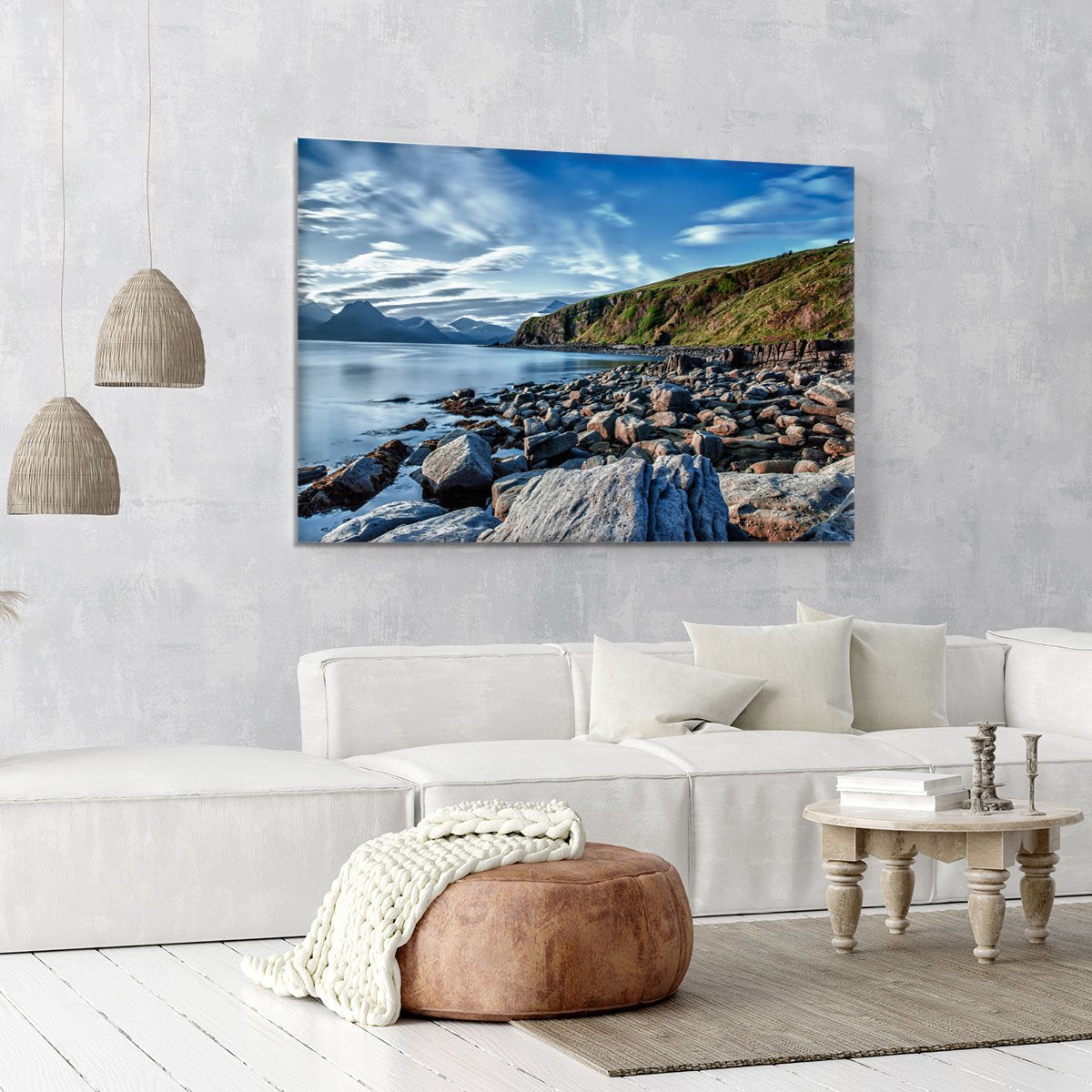 Coast Canvas Print or Poster