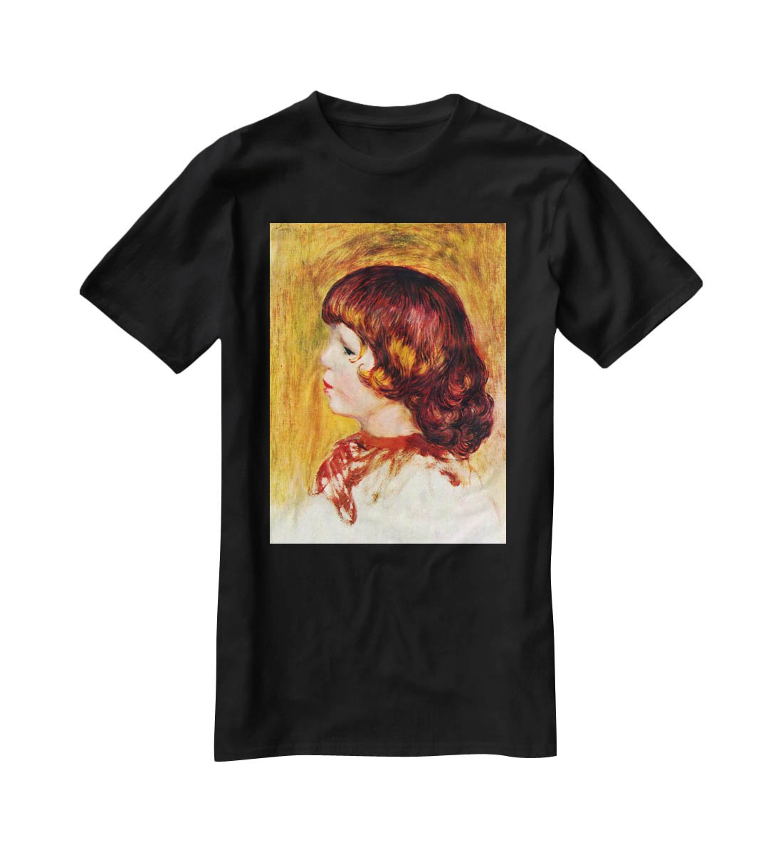 Coco by Renoir T-Shirt - Canvas Art Rocks - 1