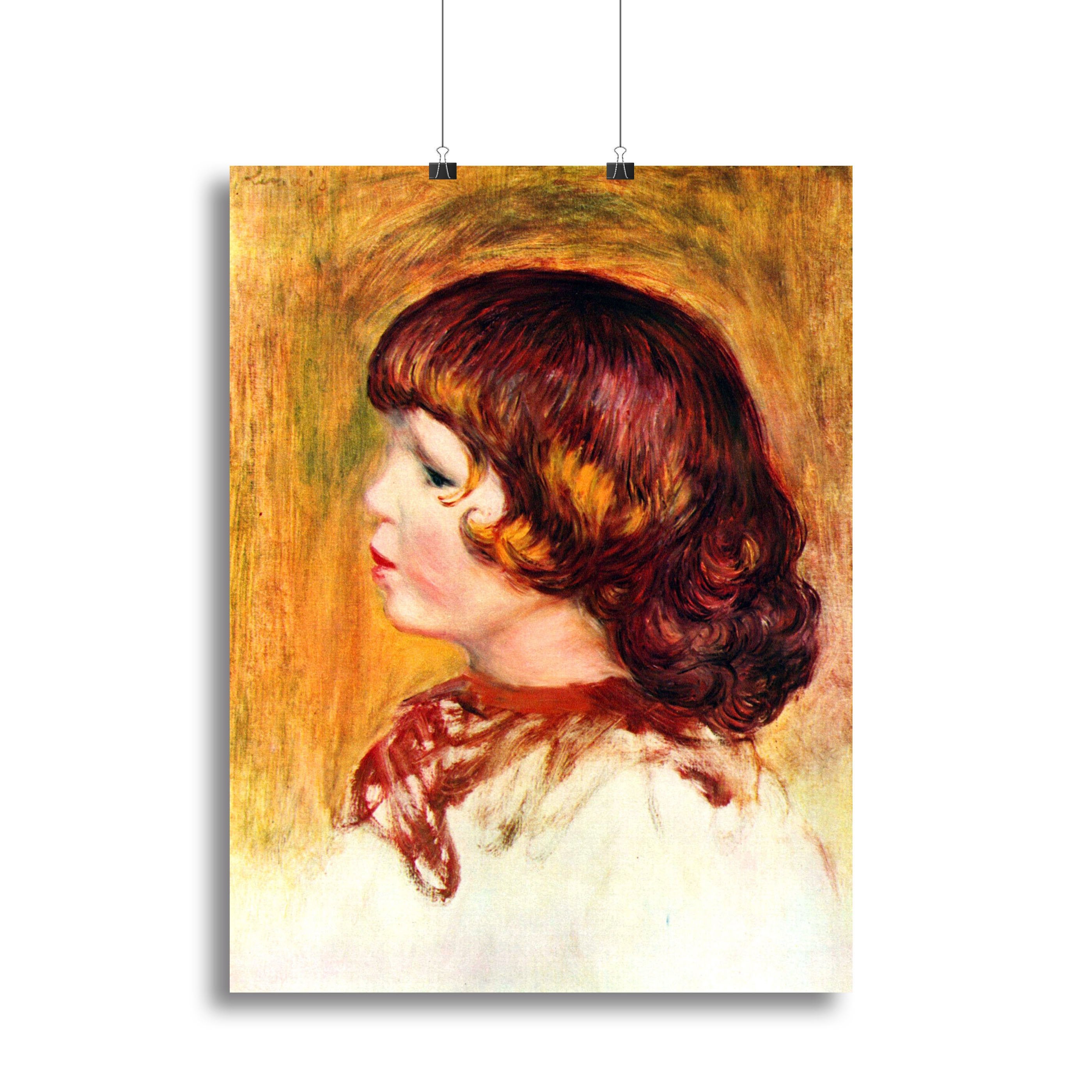 Coco by Renoir Canvas Print or Poster