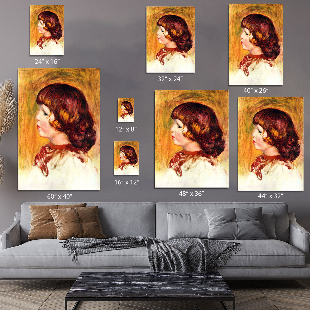 Coco by Renoir Canvas Print or Poster - Canvas Art Rocks - 7