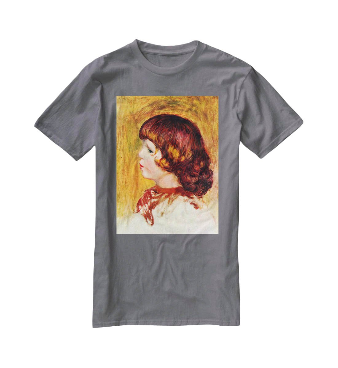 Coco by Renoir T-Shirt - Canvas Art Rocks - 3