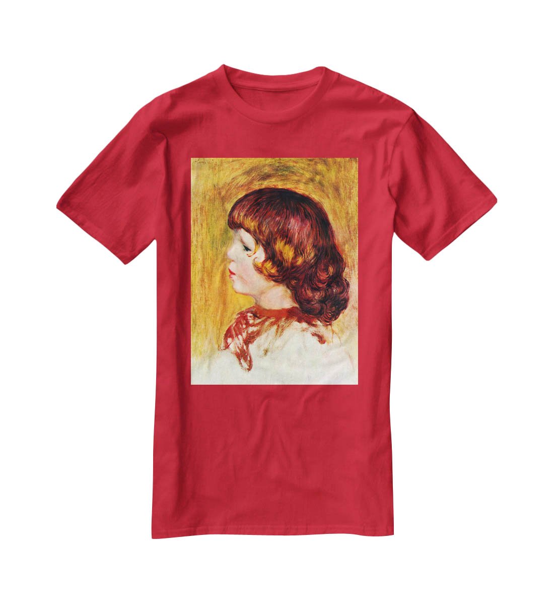 Coco by Renoir T-Shirt - Canvas Art Rocks - 4