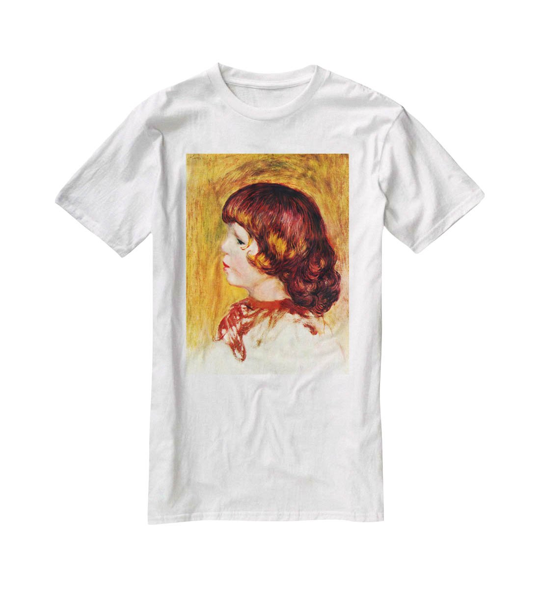 Coco by Renoir T-Shirt - Canvas Art Rocks - 5