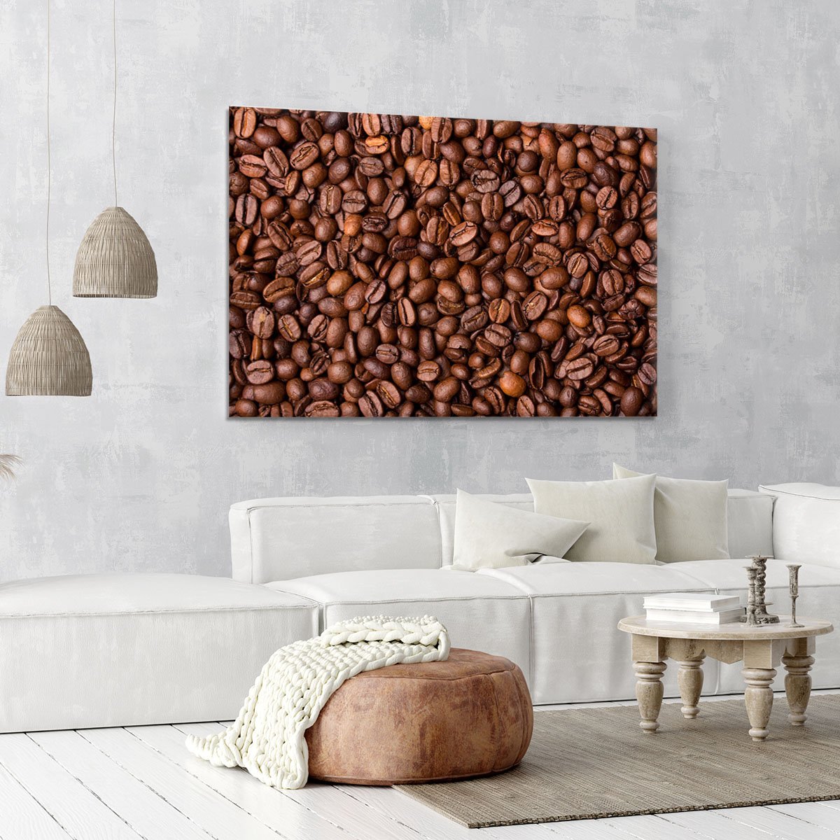 Coffee grains Canvas Print or Poster