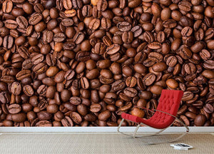 Coffee grains Wall Mural Wallpaper - Canvas Art Rocks - 2