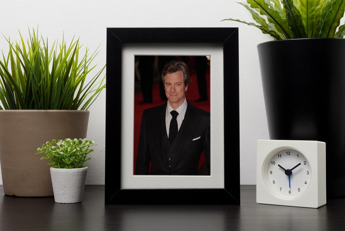 Colin Firth Framed Print - Canvas Art Rocks - 1