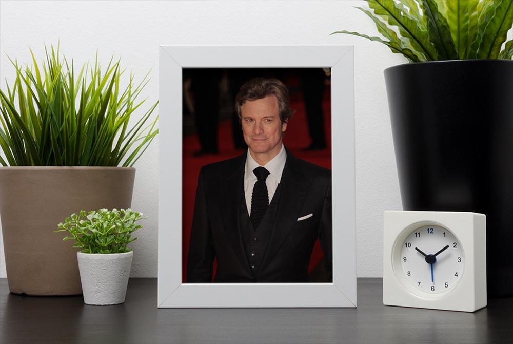 Colin Firth Framed Print - Canvas Art Rocks - 4