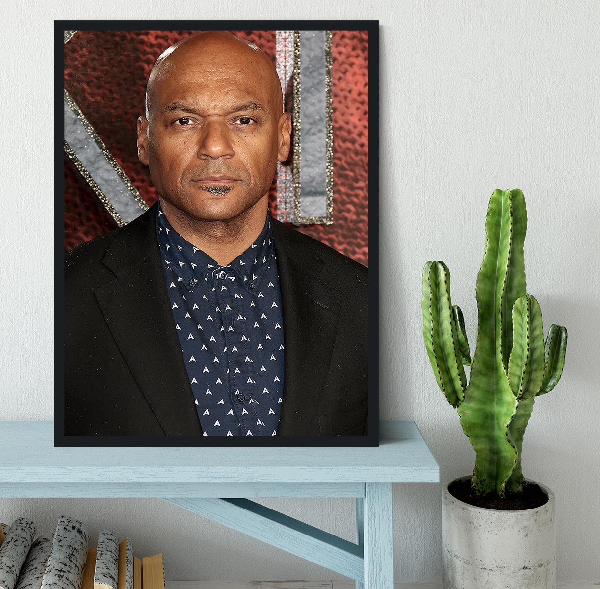 Colin Salmon Framed Print - Canvas Art Rocks - 2