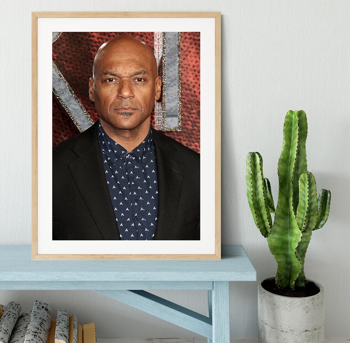 Colin Salmon Framed Print - Canvas Art Rocks - 3