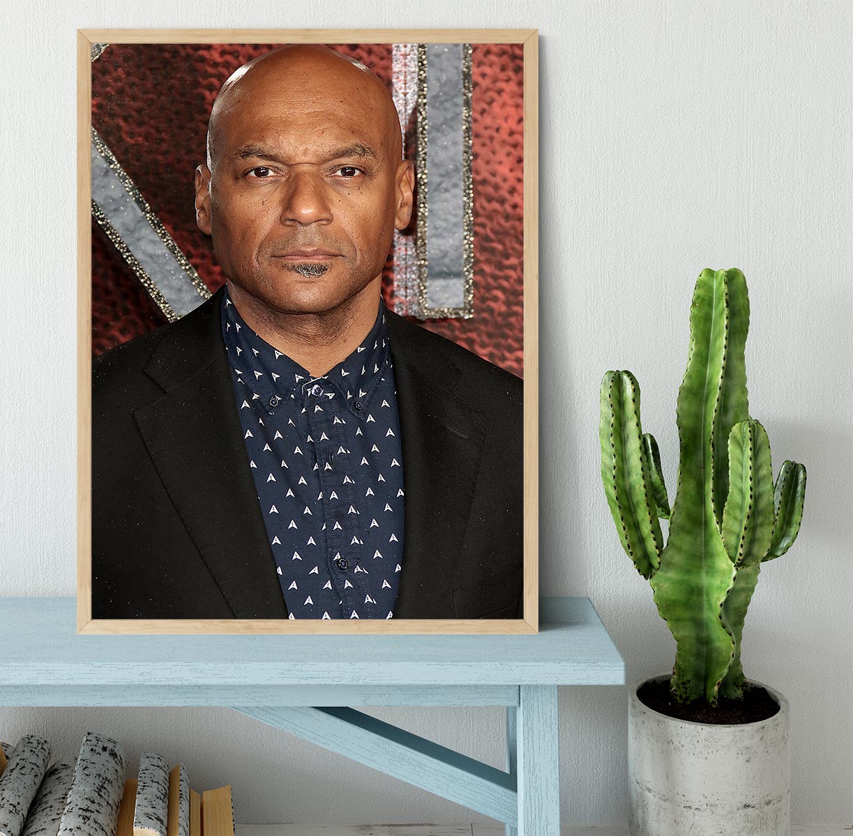 Colin Salmon Framed Print - Canvas Art Rocks - 4