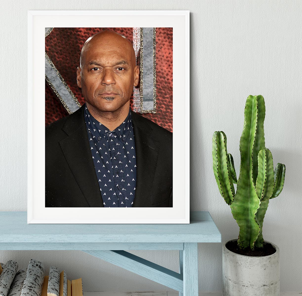 Colin Salmon Framed Print - Canvas Art Rocks - 5