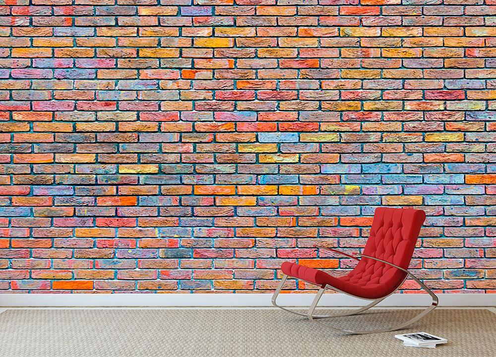 Brick Wall Texture Wallpaper Wall Mural by Magic Murals