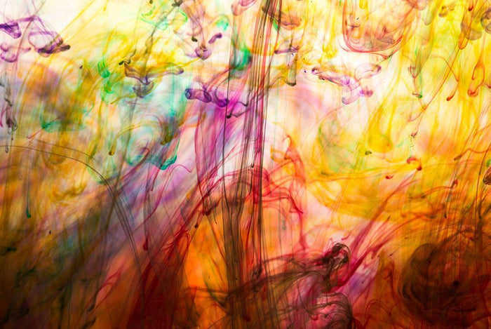 Colorful motion blur background Wall Mural Wallpaper