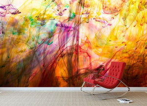 Colorful motion blur background Wall Mural Wallpaper - Canvas Art Rocks - 2