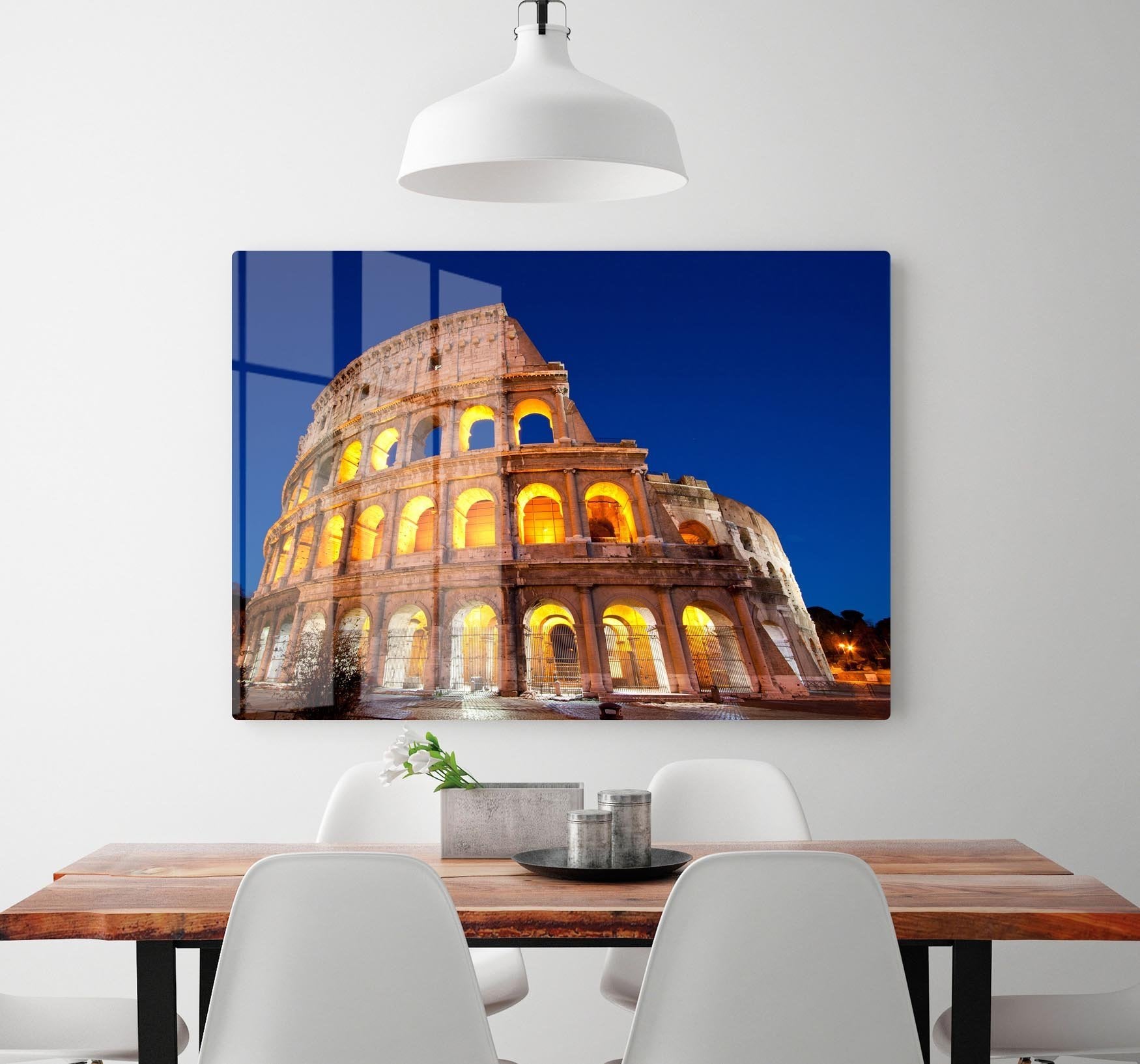 Colosseum Dome at dusk HD Metal Print