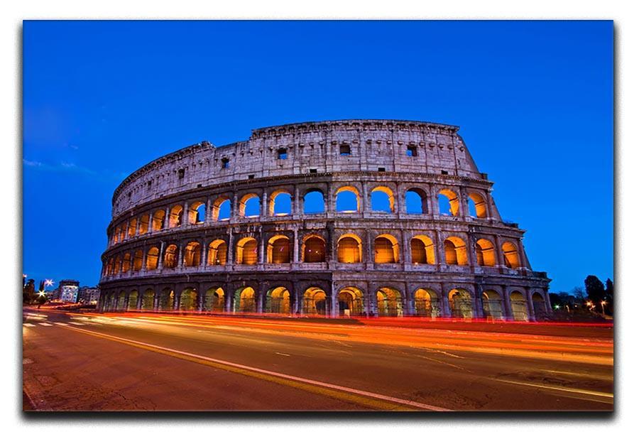 Colosseum at dusk Canvas Print or Poster  - Canvas Art Rocks - 1