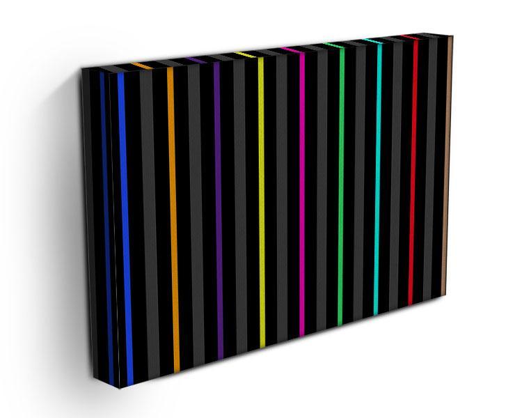 Colour Bar Stripes Canvas Print or Poster - Canvas Art Rocks - 3