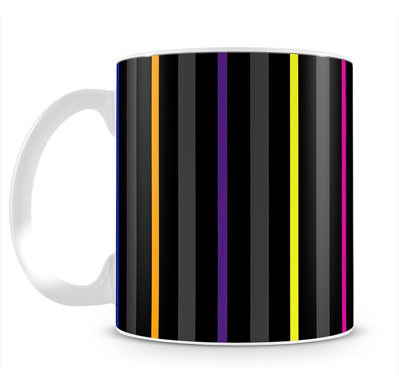 Colour Bar Stripes Mug - Canvas Art Rocks - 2