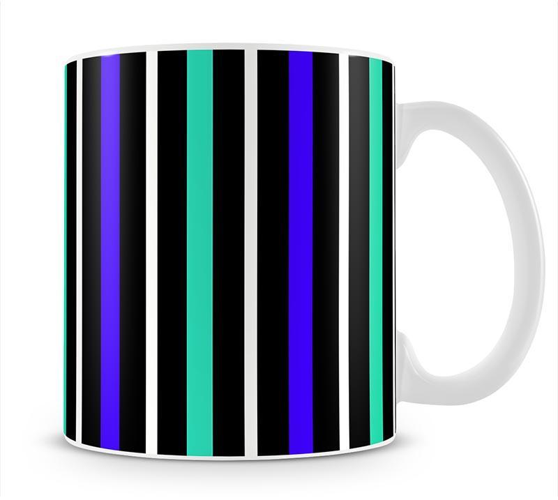 Colour Stripes FS1 Mug - Canvas Art Rocks - 1
