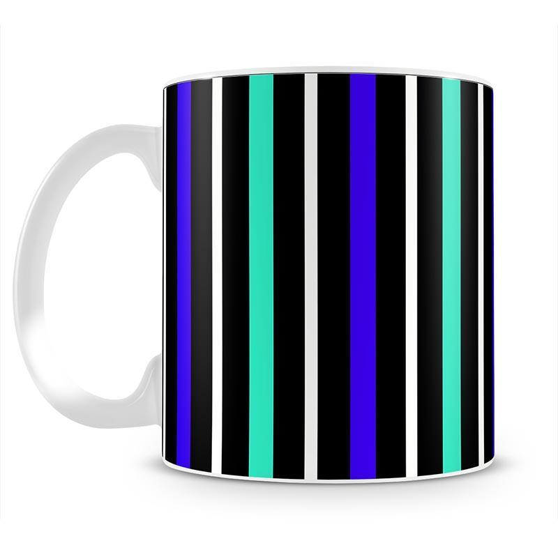 Colour Stripes FS1 Mug - Canvas Art Rocks - 2
