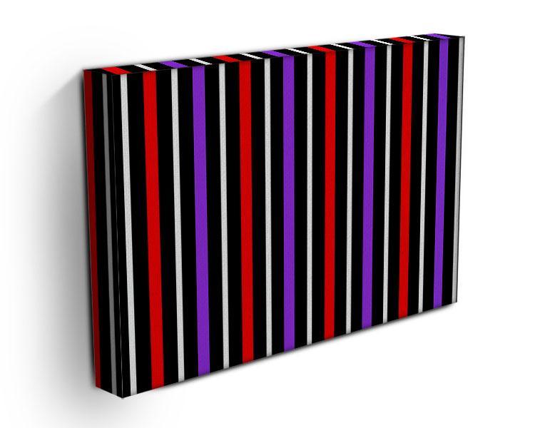 Colour Stripes FS2 Canvas Print or Poster - Canvas Art Rocks - 3