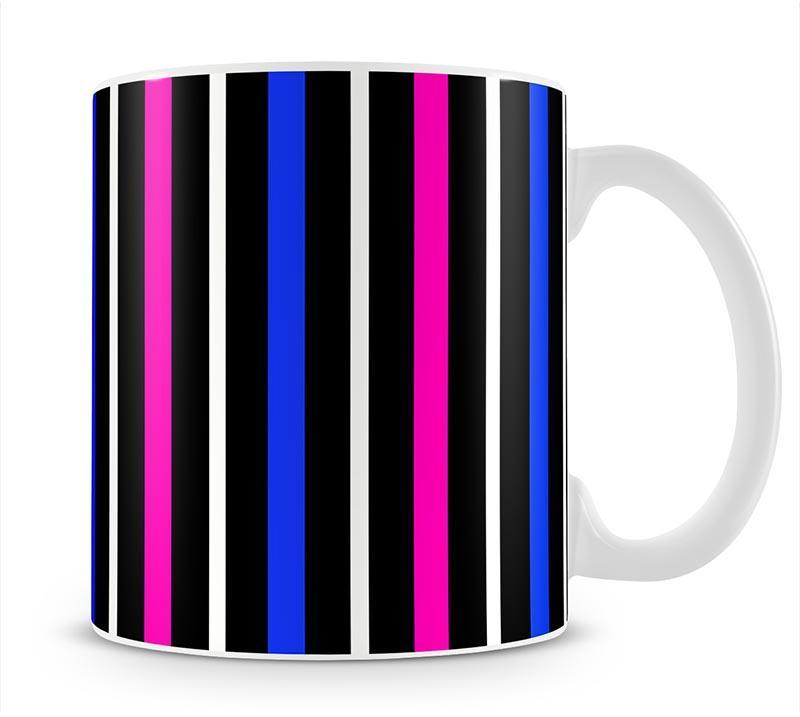 Colour Stripes FS3 Mug - Canvas Art Rocks - 1