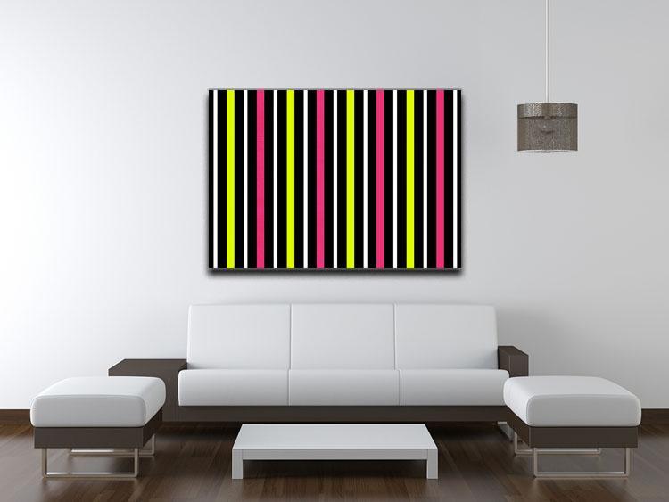 Colour Stripes FS Canvas Print or Poster - Canvas Art Rocks - 4