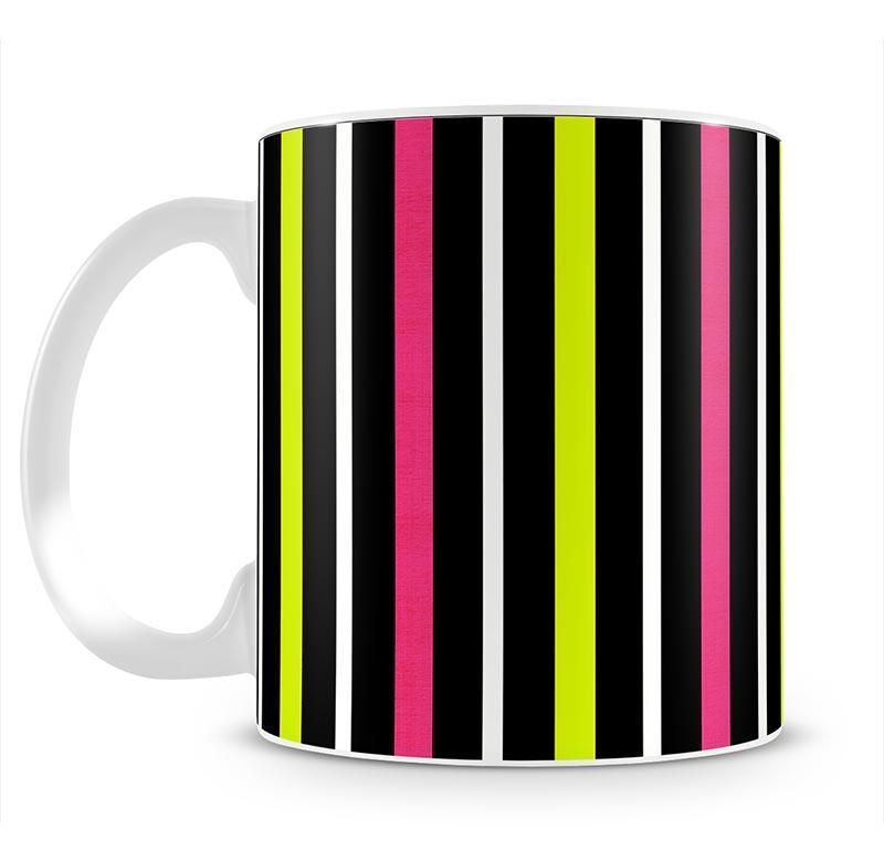 Colour Stripes FS Mug - Canvas Art Rocks - 2