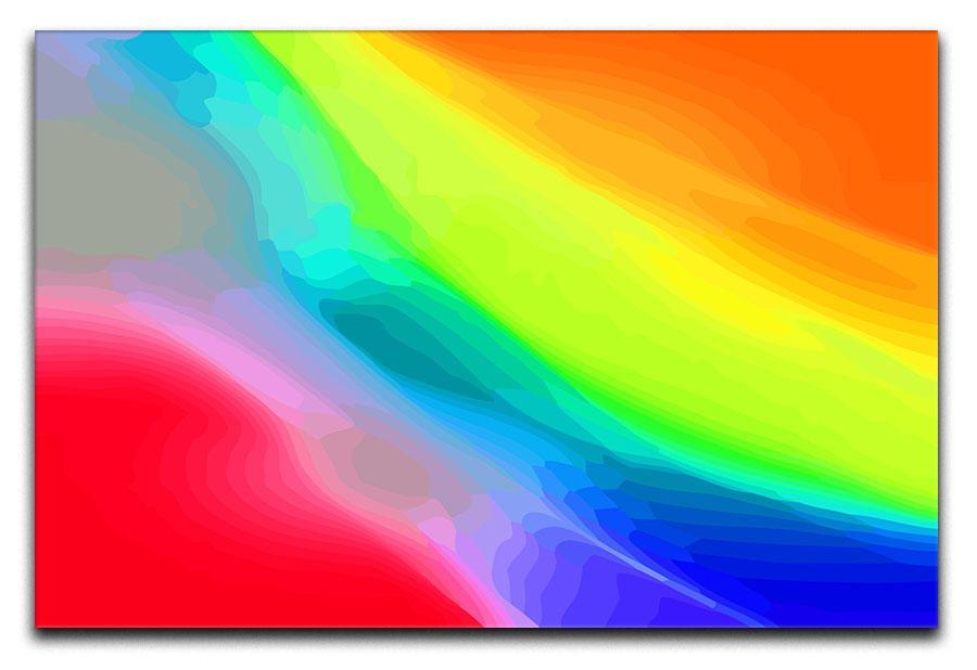 Colour Swirl Canvas Print or Poster  - Canvas Art Rocks - 1