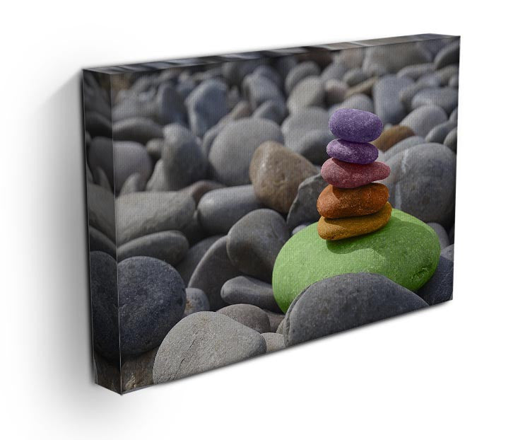 Colored Rock Stones Print - Canvas Art Rocks - 3