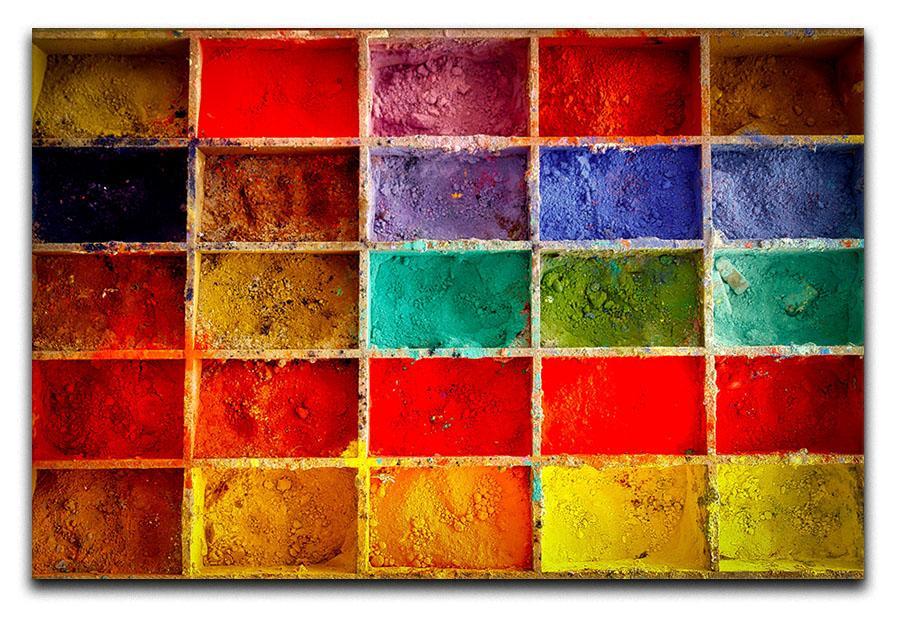 Coloured Squares Canvas Print or Poster  - Canvas Art Rocks - 1