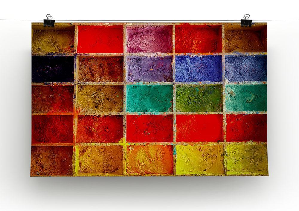 Coloured Squares Canvas Print or Poster - Canvas Art Rocks - 2