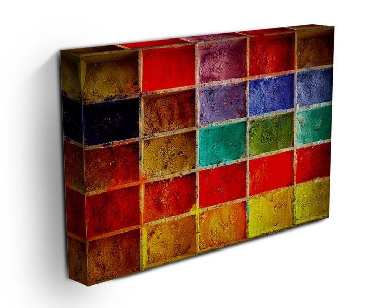 Coloured Squares Canvas Print or Poster - Canvas Art Rocks - 3