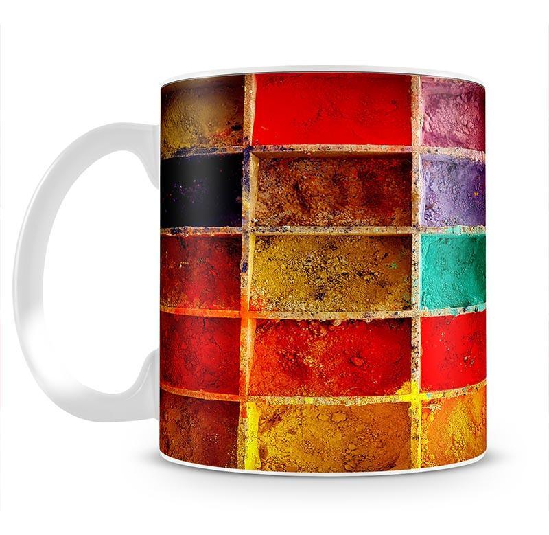 Coloured Squares Mug - Canvas Art Rocks - 2