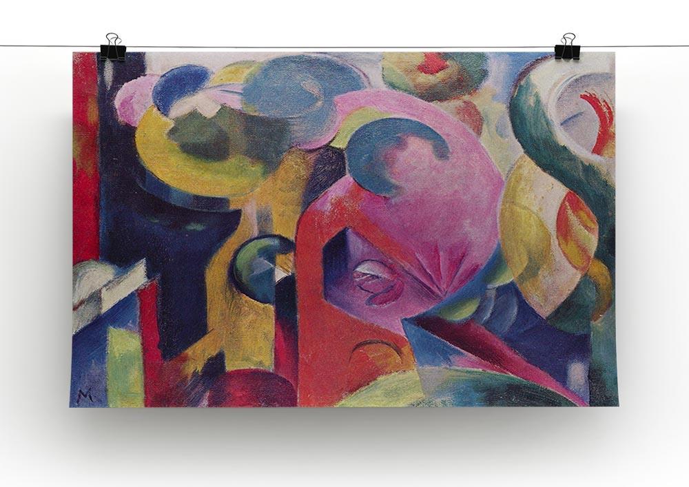 Composition III by Franz Marc Canvas Print or Poster - Canvas Art Rocks - 2