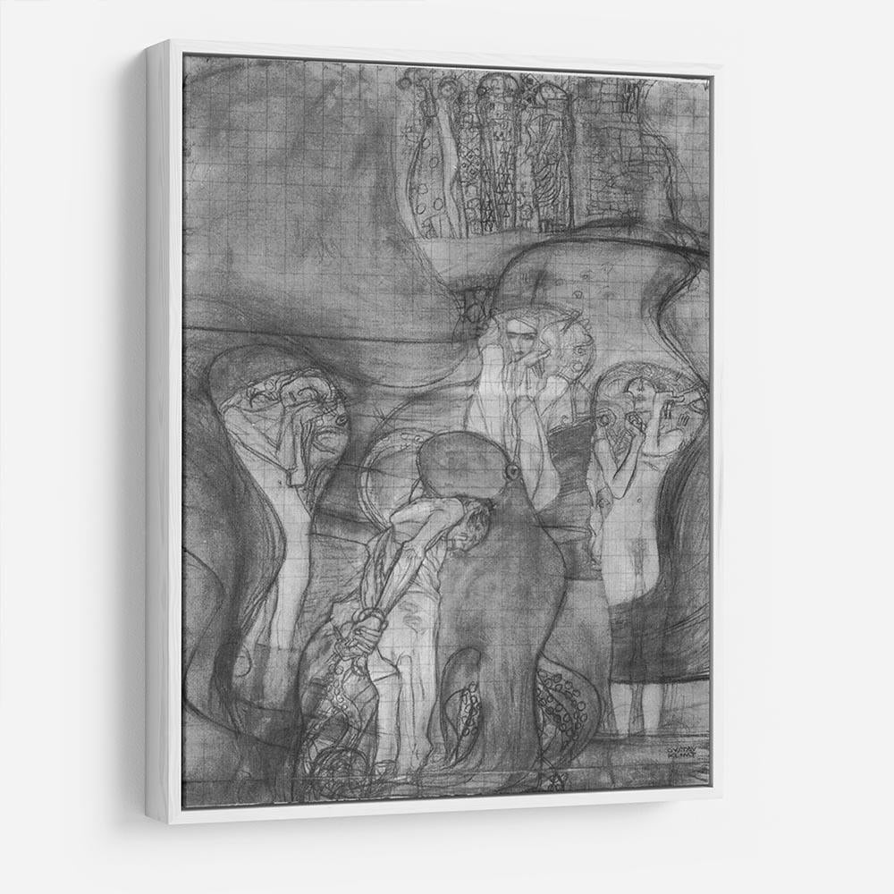 Composition draft of the law faculty image by Klimt HD Metal Print