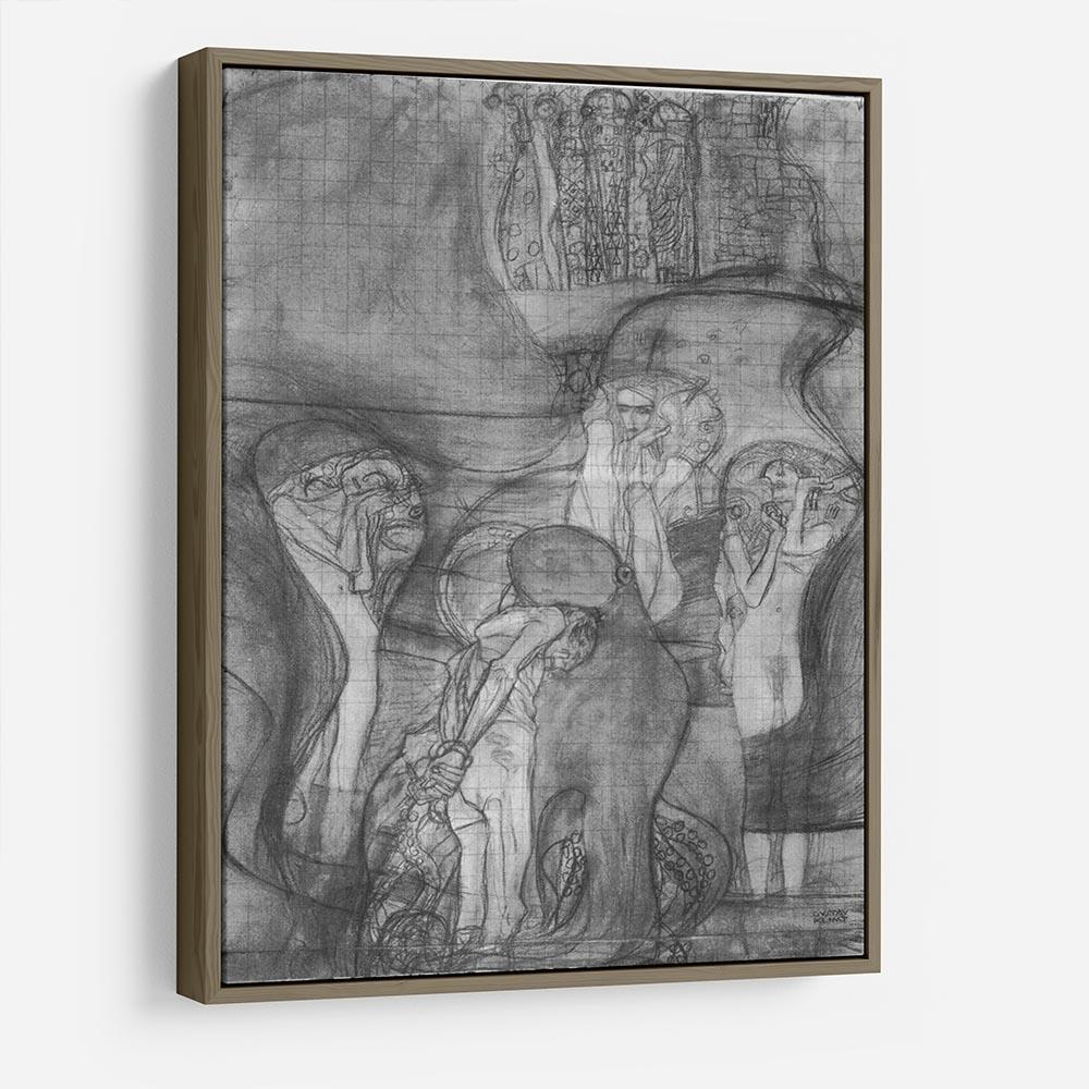 Composition draft of the law faculty image by Klimt HD Metal Print