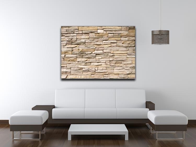 Contemporary stacked stone Canvas Print or Poster - Canvas Art Rocks - 4