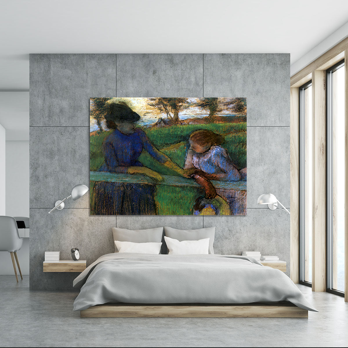 Conversation by Degas Canvas Print or Poster - Canvas Art Rocks - 5