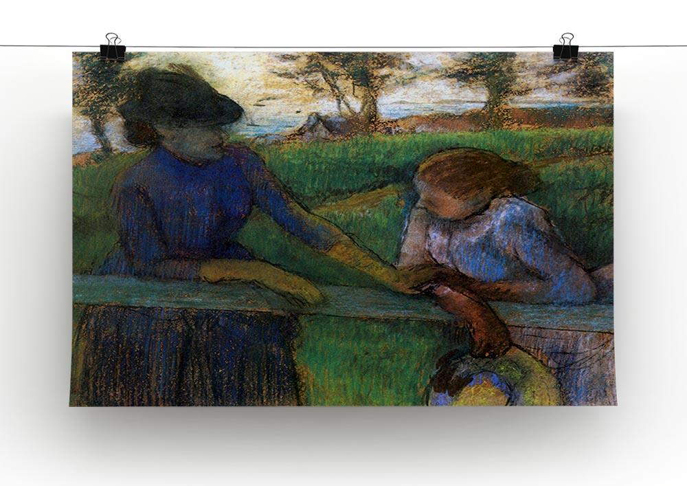 Conversation by Degas Canvas Print or Poster - Canvas Art Rocks - 2