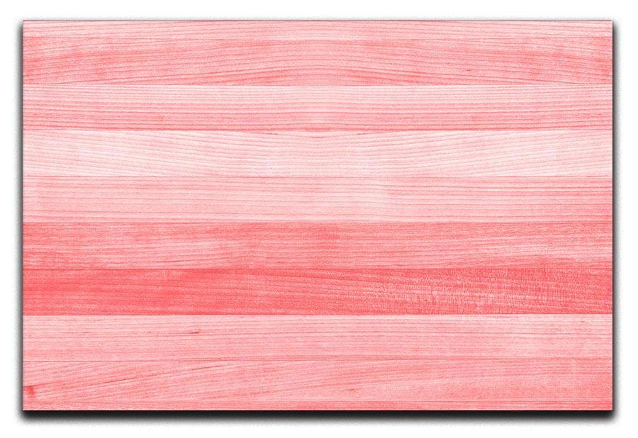 Coral pink or peach and salmon color Canvas Print or Poster  - Canvas Art Rocks - 1