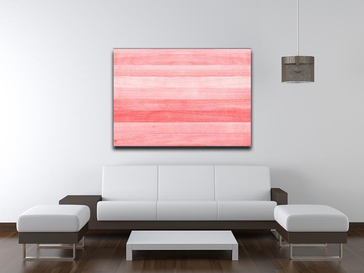 Coral pink or peach and salmon color Canvas Print or Poster - Canvas Art Rocks - 4