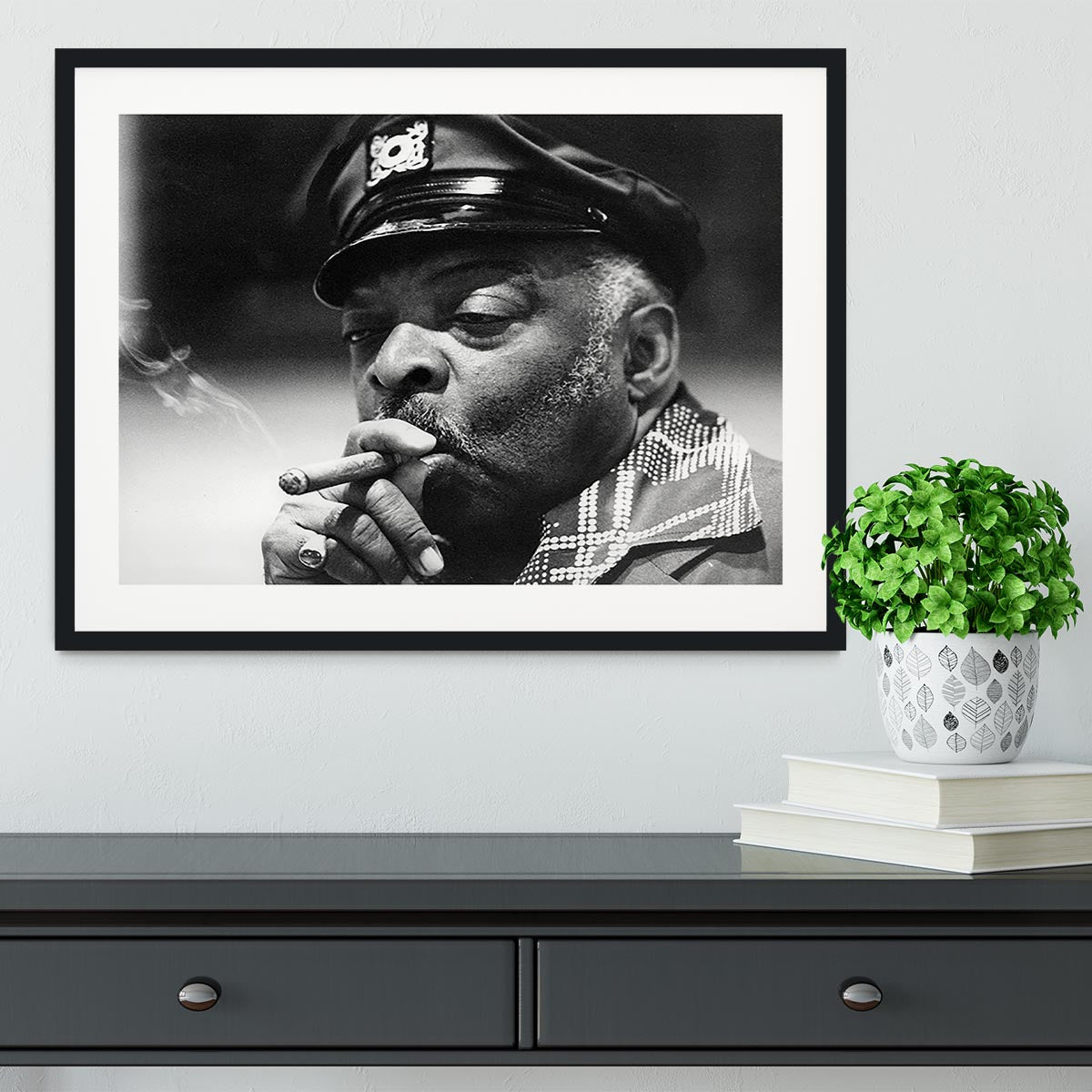 Count Basie Framed Print - Canvas Art Rocks - 1