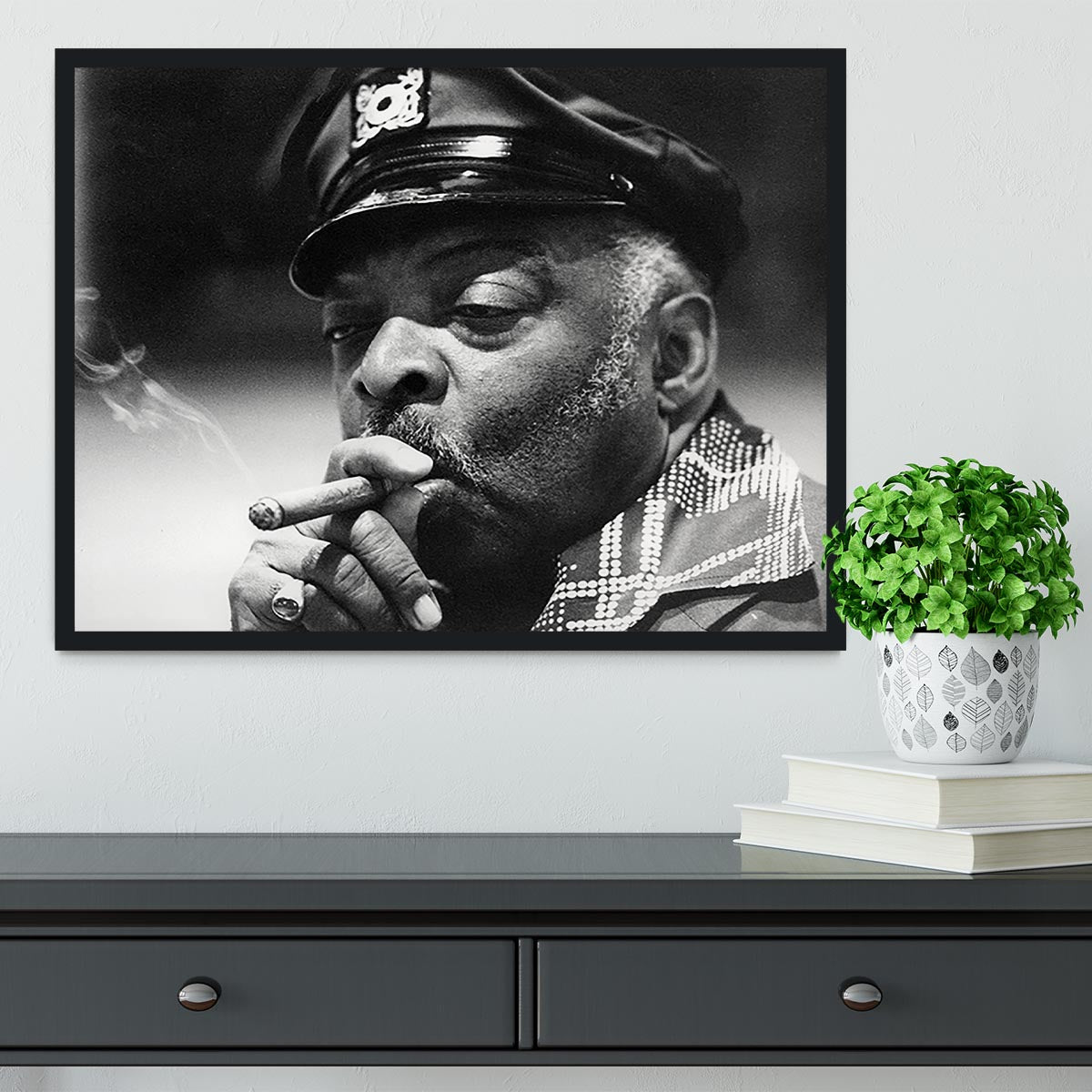 Count Basie Framed Print - Canvas Art Rocks - 2