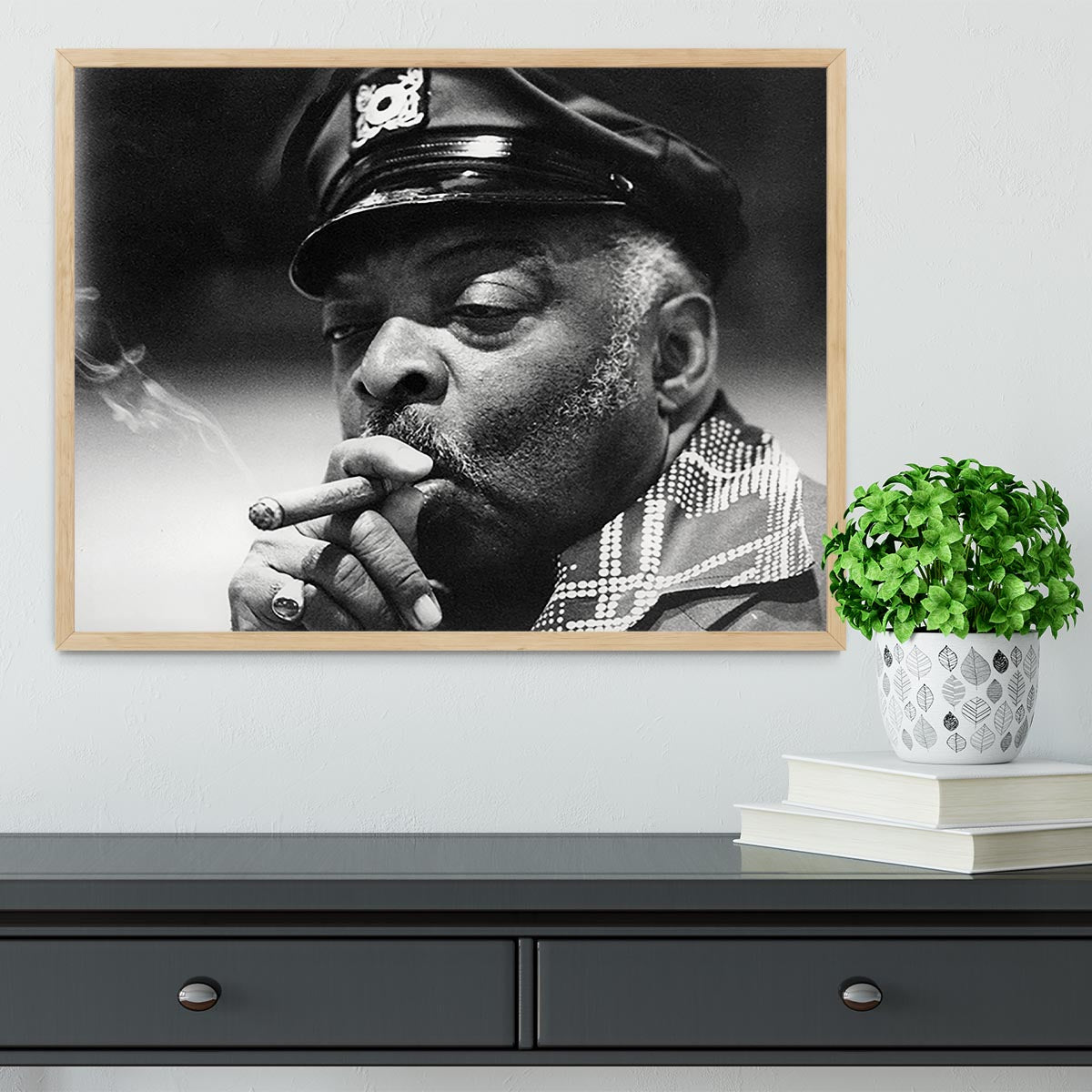 Count Basie Framed Print - Canvas Art Rocks - 4